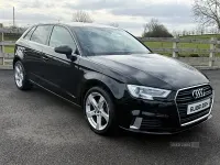 Used Audi A3 Sport 110 HP (80 kW) 2016 Black Hatchback