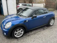 Begagnad Mini Cooper Coupé 122 HK (89 kW) 2013 Blå Sportkupé