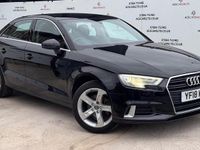 Used Audi A3 Sport 116 HP (85 kW) 2018 Black Sedan