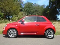 Used Fiat 500 Lounge 85 HP (62 kW) 2012 Red Hatchback