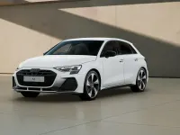New Audi A3 Black Edition 2026 White Hatchback