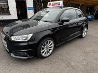 Used Audi A1 S-Line 2015 Black Hatchback