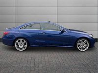 Used Mercedes E220 AMG line 174 HP (127 kW) 2016 Blue Coupe
