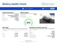 Usado Renault Zoe Iconic 100 kW (136 CV) 2022 Azul Utilitario