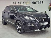 Used Peugeot 3008 GT-line 130 HP (95 kW) 2017 Black Hatchback