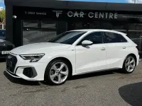 Used Audi A3 Sportback S-Line 150 HP (110 kW) 2020 White Hatchback