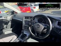 Used VW Golf VII Match 105 HP (77 kW) 2014 Blue Hatchback