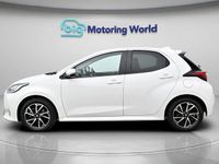 Used Toyota Yaris Hybrid Design 116 HP (85 kW) 2022 White Hatchback