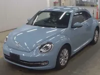 Used VW Beetle Design 105 HP (77 kW) 2015 Blue Hatchback