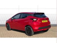 Used Nissan Micra Acenta 91 HP (66 kW) 2021 Red Hatchback
