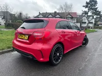 Begagnad Mercedes A180 AMG 2015 Röd Halvkombi