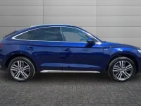 Used Audi Q5 Sportback S-Line 201 HP (147 kW) 2023 Navarra blue SUV