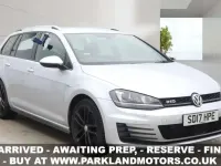 Second-hand VW Golf VII GTD 2017 Argintiu Break