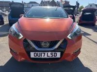Usado Nissan Micra N-Connecta 90 HP (66 kW) 2017 Laranja Citadino