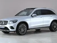 Used Mercedes GLC250 AMG Line Premium 204 HP (150 kW) 2018 Silver SUV