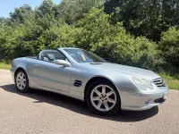 Used Mercedes SL350 2003 Silver Cabriolet