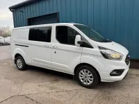 Used Ford Transit Custom Limited 130 HP (95 kW) 2022 White Van