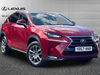 Used Lexus NX300h Luxury Line 194 HP (142 kW) 2017 Red SUV