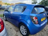Used Chevrolet Aveo LTZ 2013 Blue Hatchback