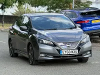 Used Nissan Leaf N-Connecta 110 kW (150 HP) 2018 Grey Hatchback