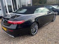 Gebraucht Mercedes E220 AMG Line Premium 2018 Schwarz Cabrio