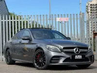 Begagnad Mercedes C43 AMG Premium Plus 2018 Grå Sedan