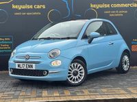Used Fiat 500 Lounge 69 HP (50 kW) 2017 Blue Hatchback
