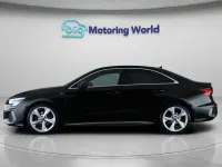 Used Audi A3 S-Line 150 HP (110 kW) 2022 Black Sedan