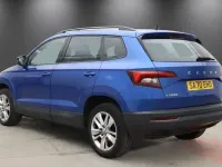 Used Skoda Karoq SE Technology 150 HP (110 kW) 2020 Blue SUV