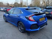 Used Honda Civic Prestige 2018 Blue Hatchback