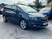Used Vauxhall Zafira SRi 140 HP (102 kW) 2017 Blue MPV
