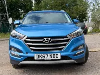Used Hyundai Tucson SE 141 HP (103 kW) 2017 Blue SUV
