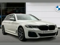 Used BMW 530e M Sport 288 HP (211 kW) 2023 White Estate