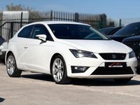 Begagnad Seat Leon FR 2015 Vit Halvkombi