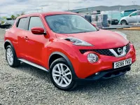Używany Nissan Juke Acenta 2017 Czerwony SUV