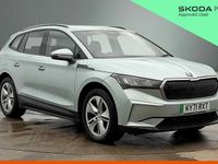 Used Skoda Enyaq iV 97 kW (132 HP) 2022 Arctic silver metallic SUV