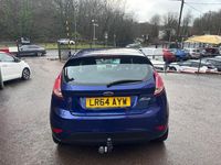 Used Ford Fiesta Zetec 2014 Blue Hatchback