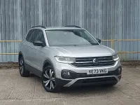 Gebraucht VW T-Cross Black Edition 110 PS (80 kW) 2024 Silber SUV