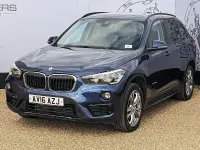 Used BMW X1 Sport Line 150 HP (110 kW) 2016 Blue SUV