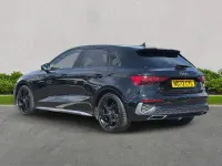 Used Audi A3 S-Line 150 HP (110 kW) 2022 Black Sedan