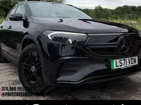 Used Mercedes EQA250 AMG line 139 kW (190 HP) 2021 Black SUV