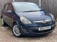 Used Vauxhall Corsa 2013 Blue Hatchback