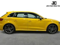 Used Audi S3 Sportback 306 HP (225 kW) 2017 Yellow Hatchback