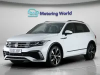 Used VW Tiguan R-line 150 HP (110 kW) 2021 White SUV