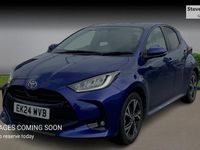Used Toyota Yaris Hybrid Design 2024 Blue Hatchback