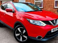 Used Nissan Qashqai N-TEC 110 HP (80 kW) 2015 Red SUV