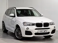 Used BMW X3 M Sport 190 HP (139 kW) 2017 White SUV