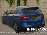 Used BMW 220 Active Tourer M Sport 189 HP (139 kW) 2019 Blue MPV