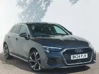 Used Audi A3 S-Line 110 HP (80 kW) 2024 Grey Hatchback