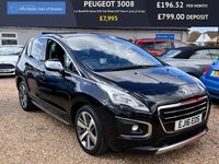 Used Peugeot 3008 Allure 120 HP (88 kW) 2016 Black SUV